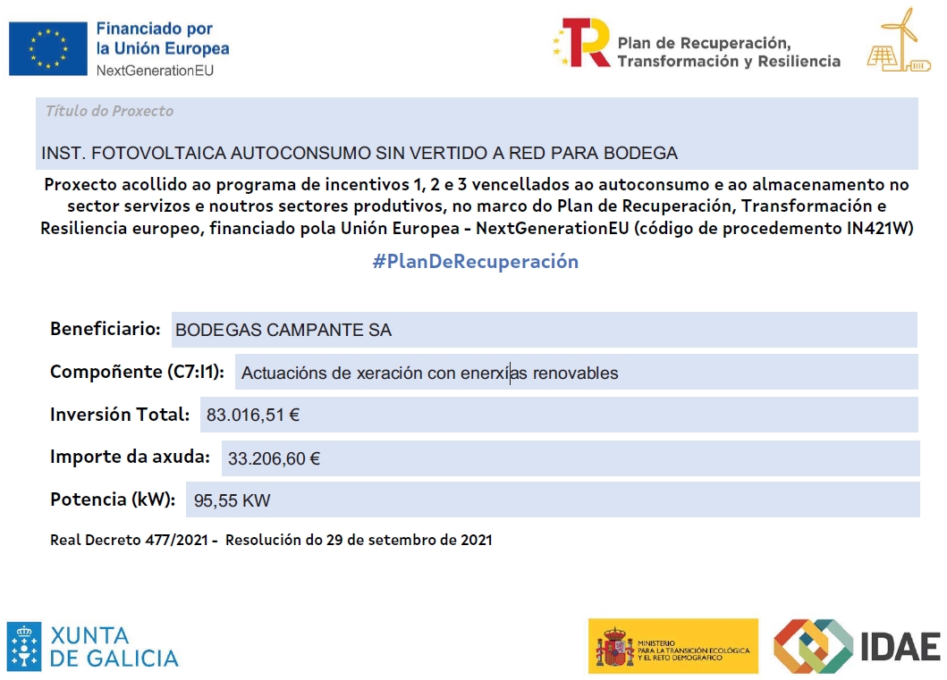 Bodegas Campante Grupo Reboreda