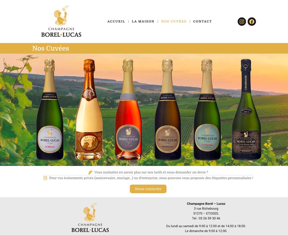 Champagne Borel-Lucas