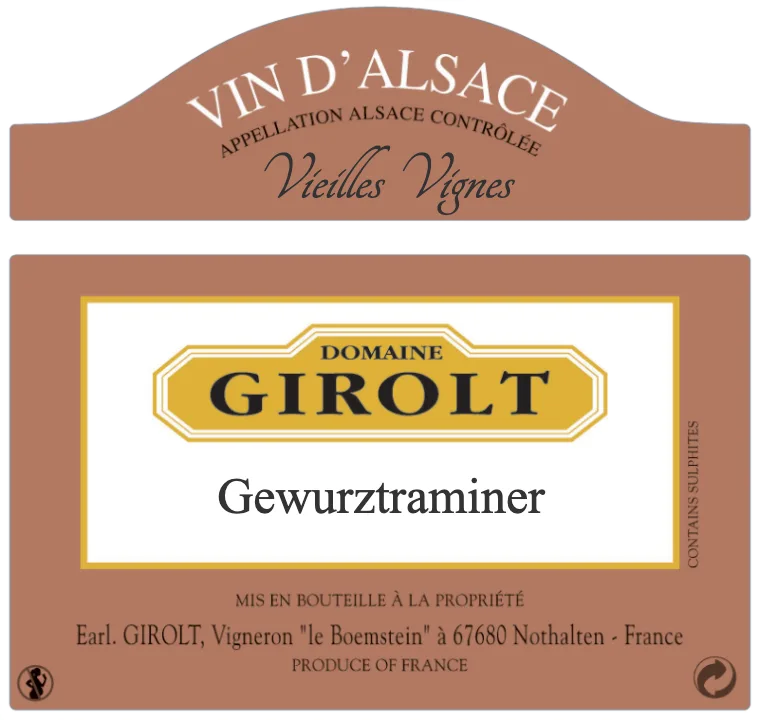 Gewurztraminer Vieilles Vignes