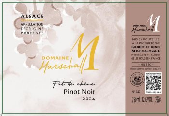 Pinot Noir Élevé en Fût de Chêne