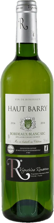 HAUT BARRY Vin de France blanc