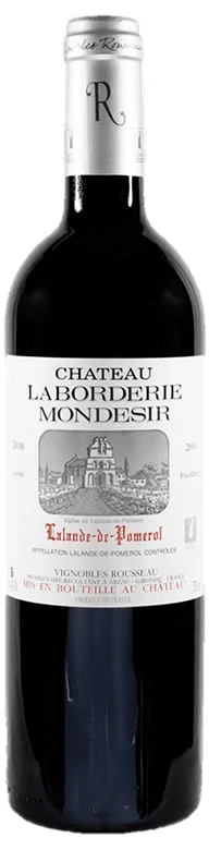 Cuvée EXCELLENCE Du ch. LABORDERIE MONDESIR Lalande de Pomerol