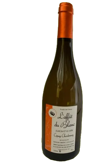 L'affût du Blanc - Chardonnay élevé en fûts de chêne
