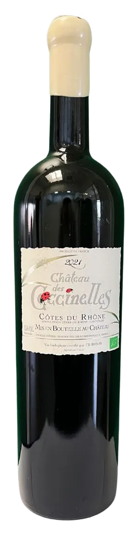 Château des Coccinelles - Côtes du Rhône - Rosso - Biologico - Magnum