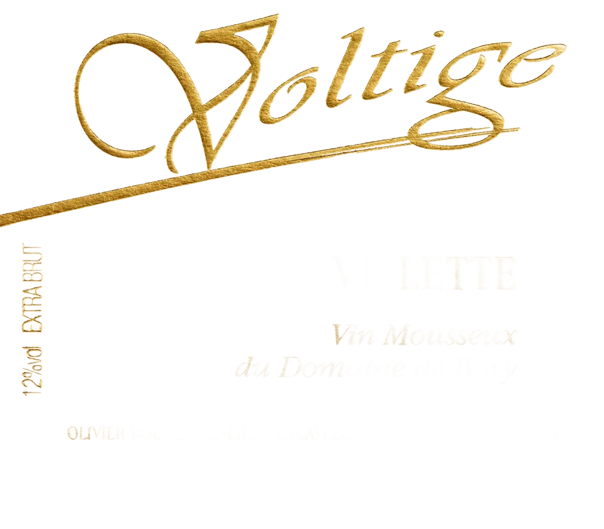 Voltige - Villette, Rosé de Pinot Noir, vin mousseux