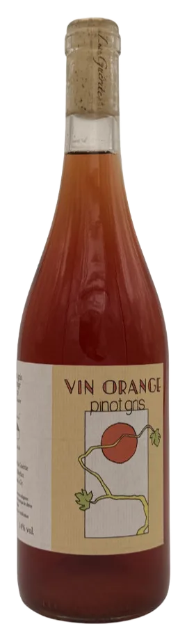 Pinot gris vinifié en vin Orange