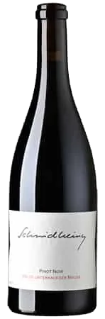 Pinot Noir Halde unterhalb der Mauer