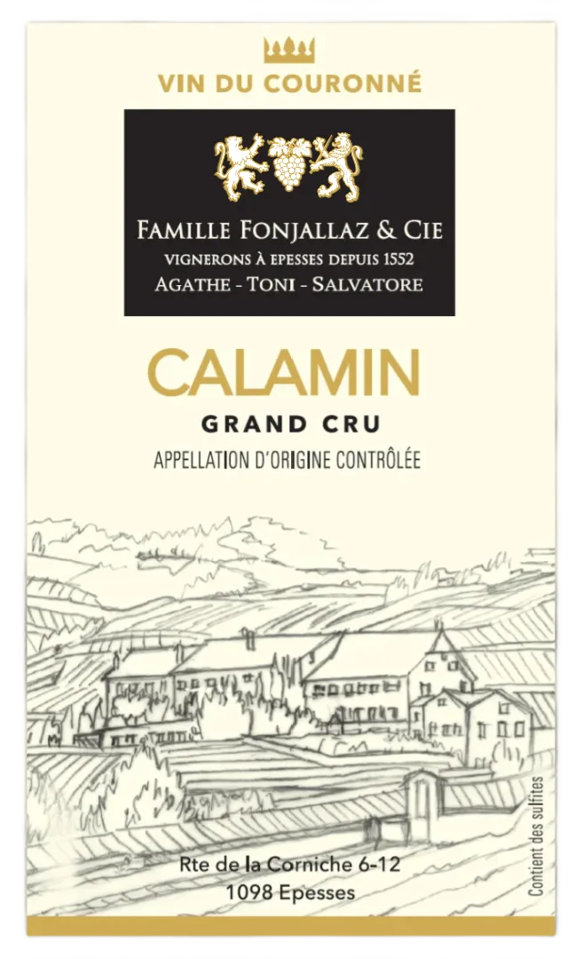 Calamin Grand Cru AOC du Rio de l’Enfer