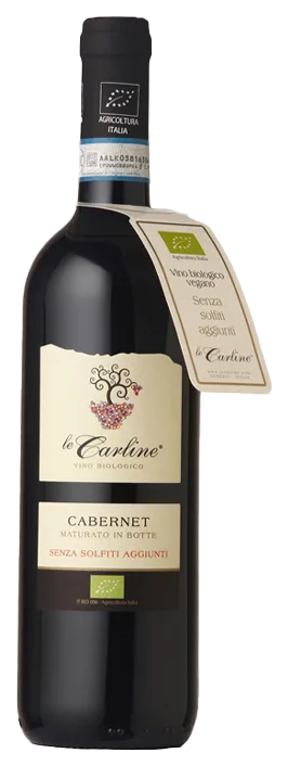 Cabernet senza solfiti aggiunti