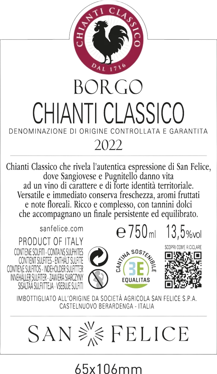 BORGO CHIANTI CLASSICO DOCG