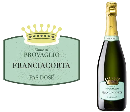 FRANCIACORTA DOCG PAS DOSÉ “Conte di PROVAGLIO”