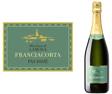 FRANCIACORTA DOCG PAS DOSÉ “Marchese di LAMOSA”