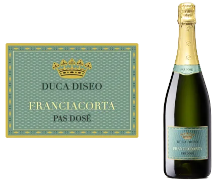 FRANCIACORTA DOCG PAS DOSÉ “DUCA DISEO”