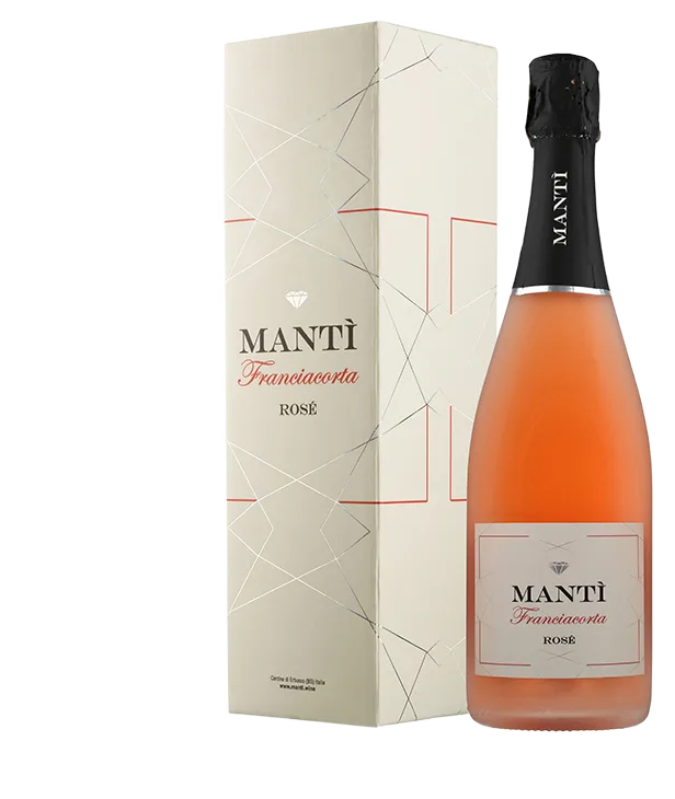 Rosé Brut Mantì Franciacorta DOCG con astuccio