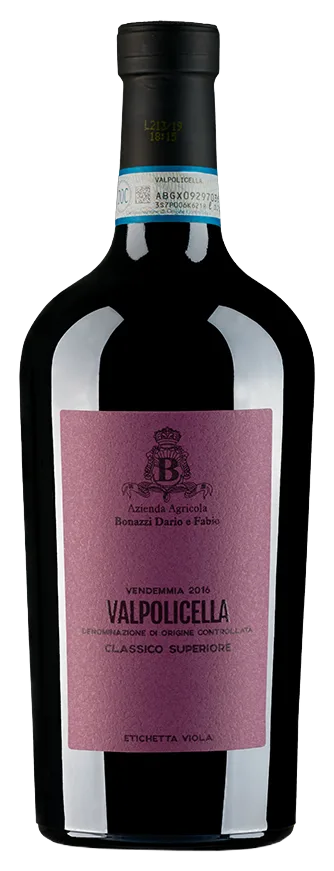 Valpolicella DOC classico superiore 2022 – Etichetta Viola