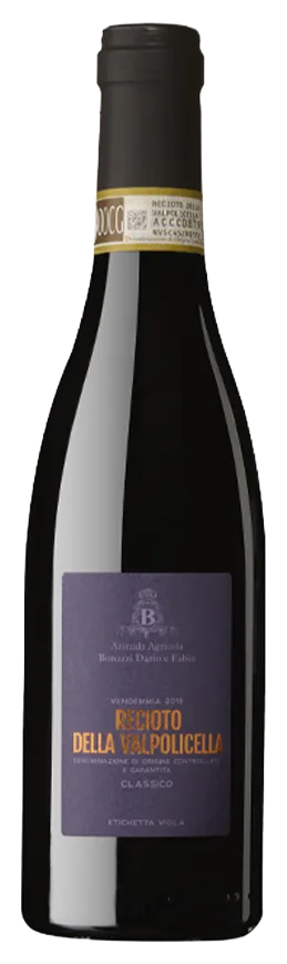 Recioto della Valpolicella DOCG classico 2018 – Etichetta Viola – 0,375 L