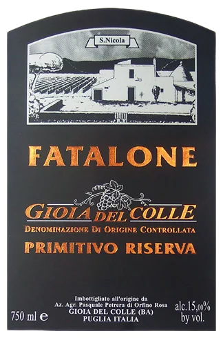 Fatalone Primitivo Riserva
