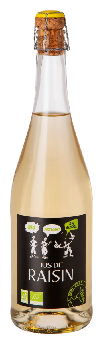 Jus de raisin pétillant