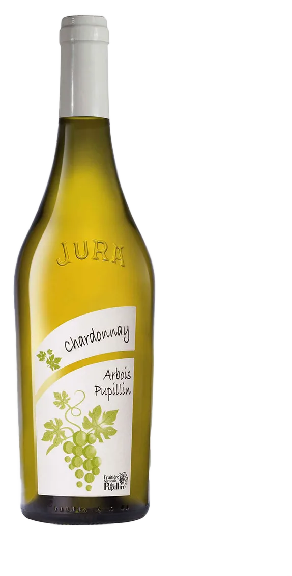 Bouteille de Chardonnay Arbois-Pupillin