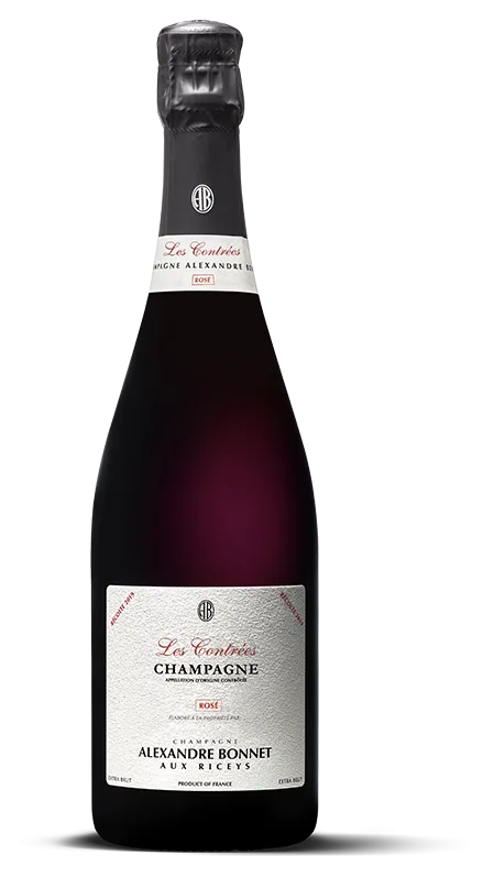 Champagne Les Contrées Rosé de Macération Millésimé