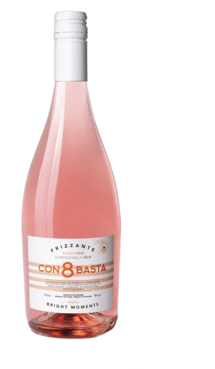 CON 8 BASTA ROSADO