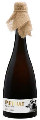Pet Nat Gelber Muskateller & Sauvignon Blanc 2023 mit Jutekappe