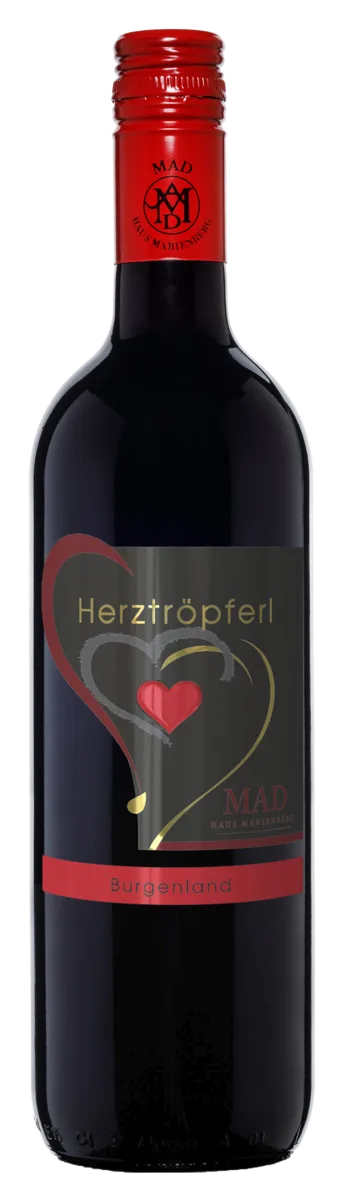Herztröpferl Rot