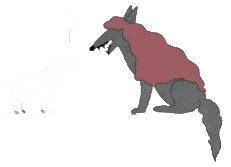 WOLF IM ROSA SCHAFSPELZ 2025