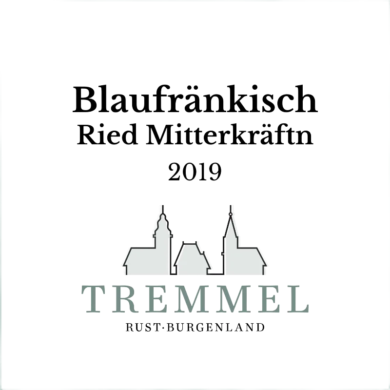 Blaufränkisch Mitterkräftn 2019, trocken