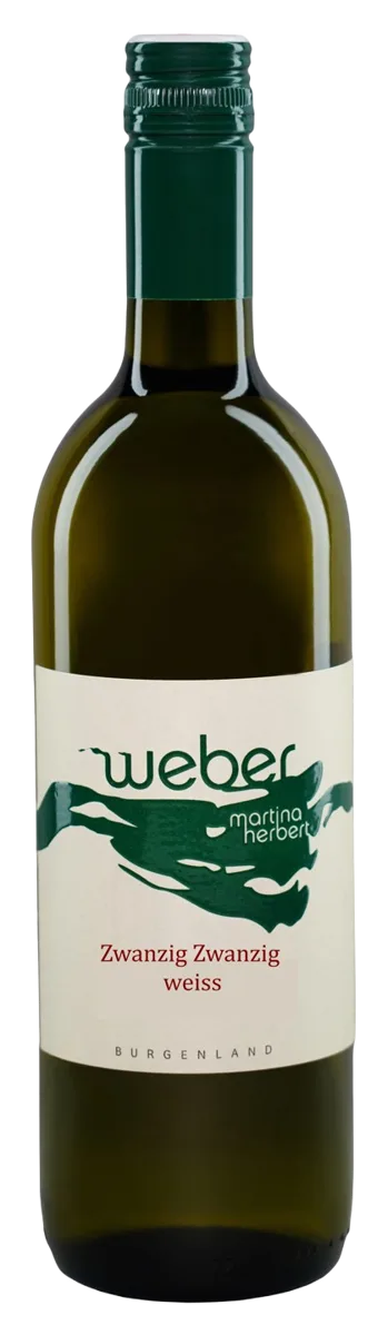 Zwanzig Fünf weiß