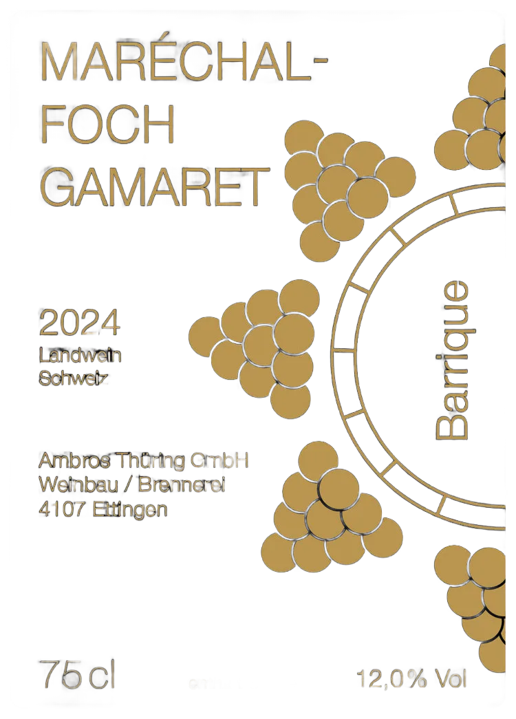 Maréchal-Foch, Gamaret Barrique