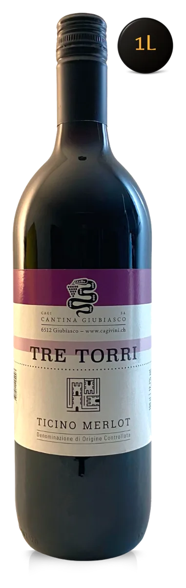 Tre Torri Ticino DOC Merlot