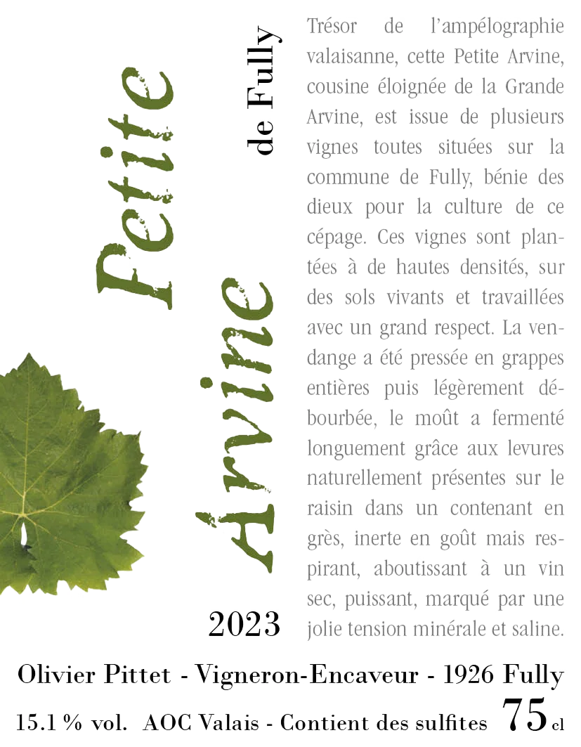 Petite Arvine