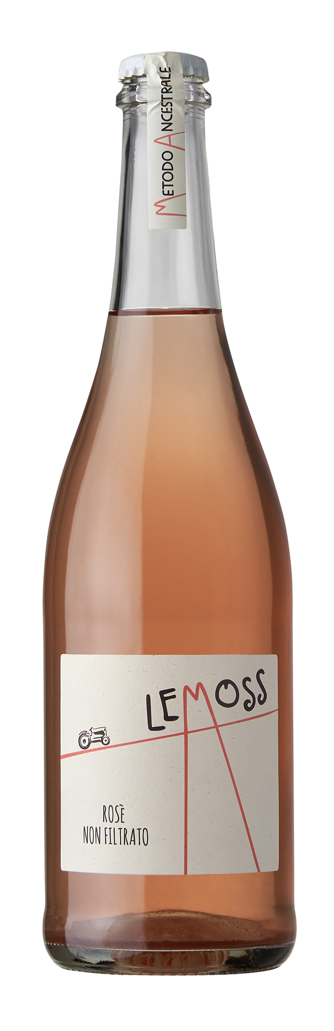 Lemoss Rosato Rosato Frizzante Non Filtrato Trevenezie IGT