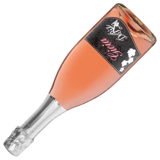Vino spumante rosato dolce