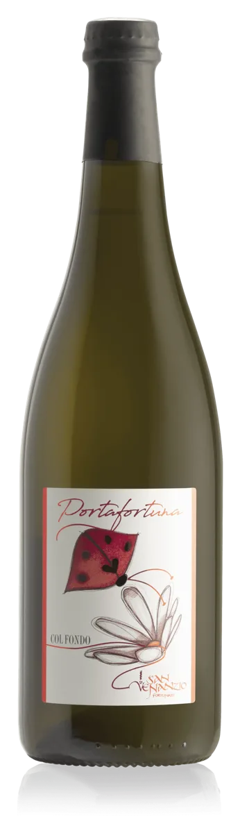 Portafortuna col fondo Frizzante rifermentato in bottiglia