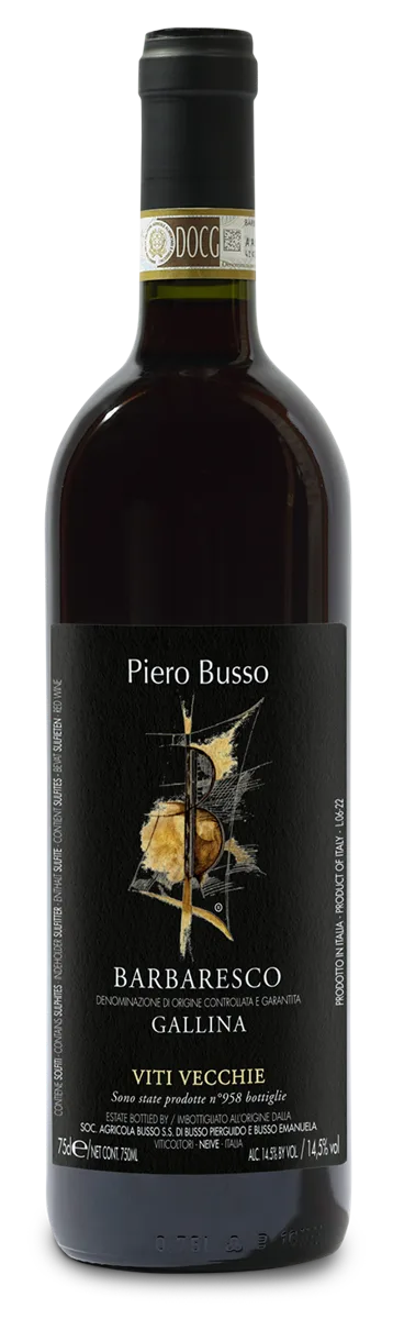 Barbaresco DOCG Gallina Viti Vecchie