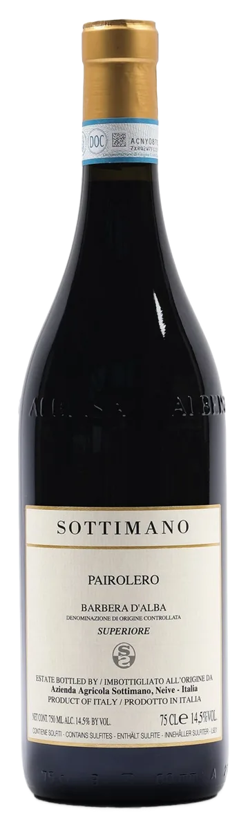 Barbera d’Alba Superiore DOC Pairolero