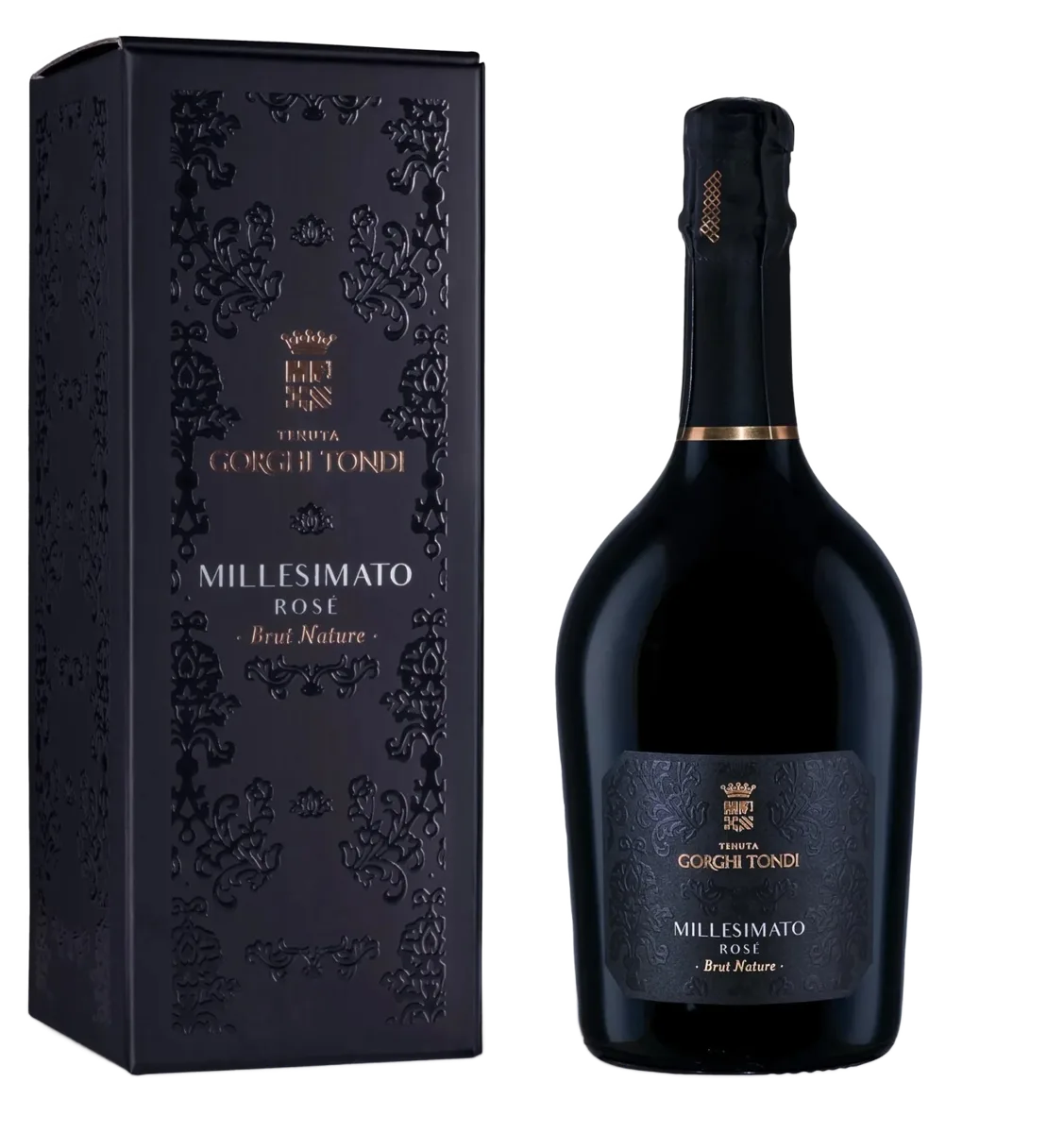 Spumante Metodo Classico con astuccio