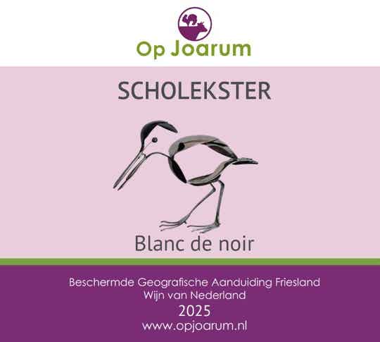 Scholekster Blanc de Noir van Cabernet Cortis