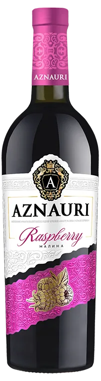 AZNAURI RASPBERRY semi-sweet red