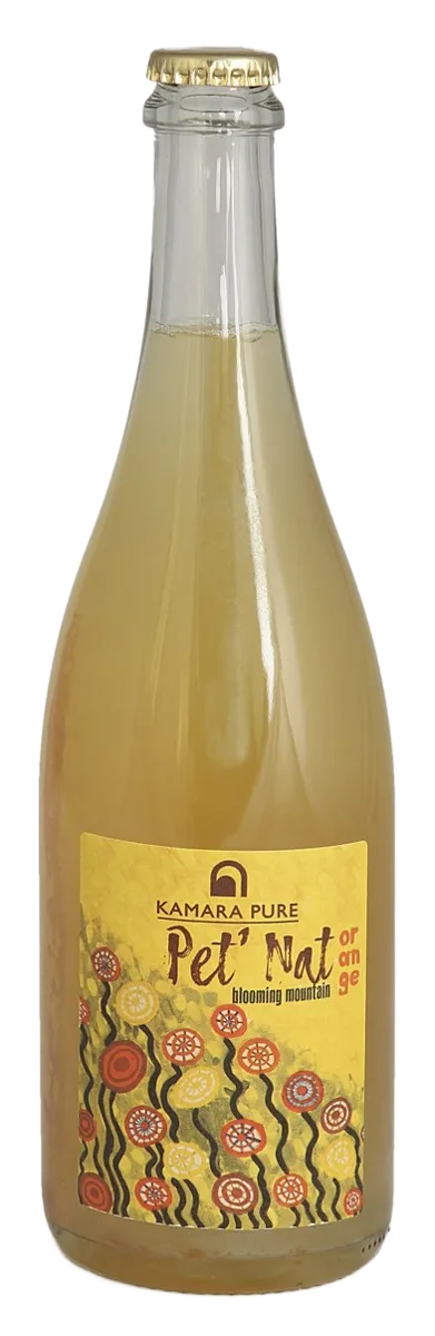 Petnat orange blooming mountain