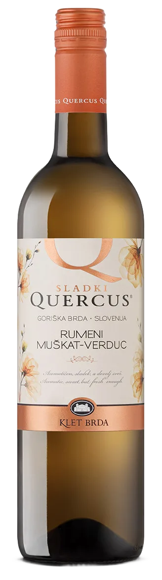 Rumeni muškat – verduc Quercus 0,75 L