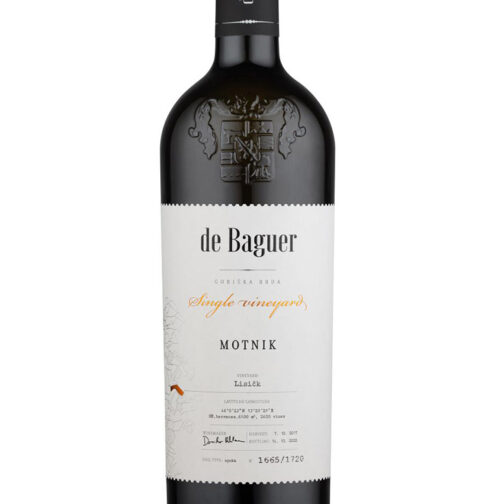 de Baguer Motnik Single Vineyard 0,75 L