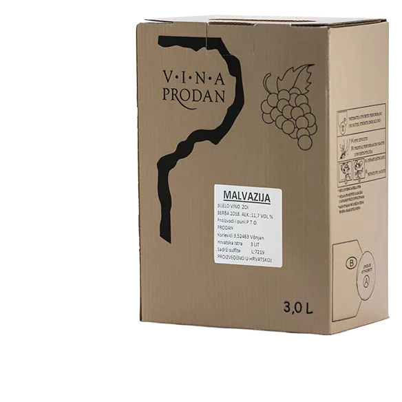 Malvazija bag-box 3/1 l