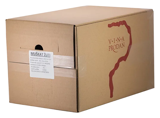 Muškat žuti bag-box 10/1 l