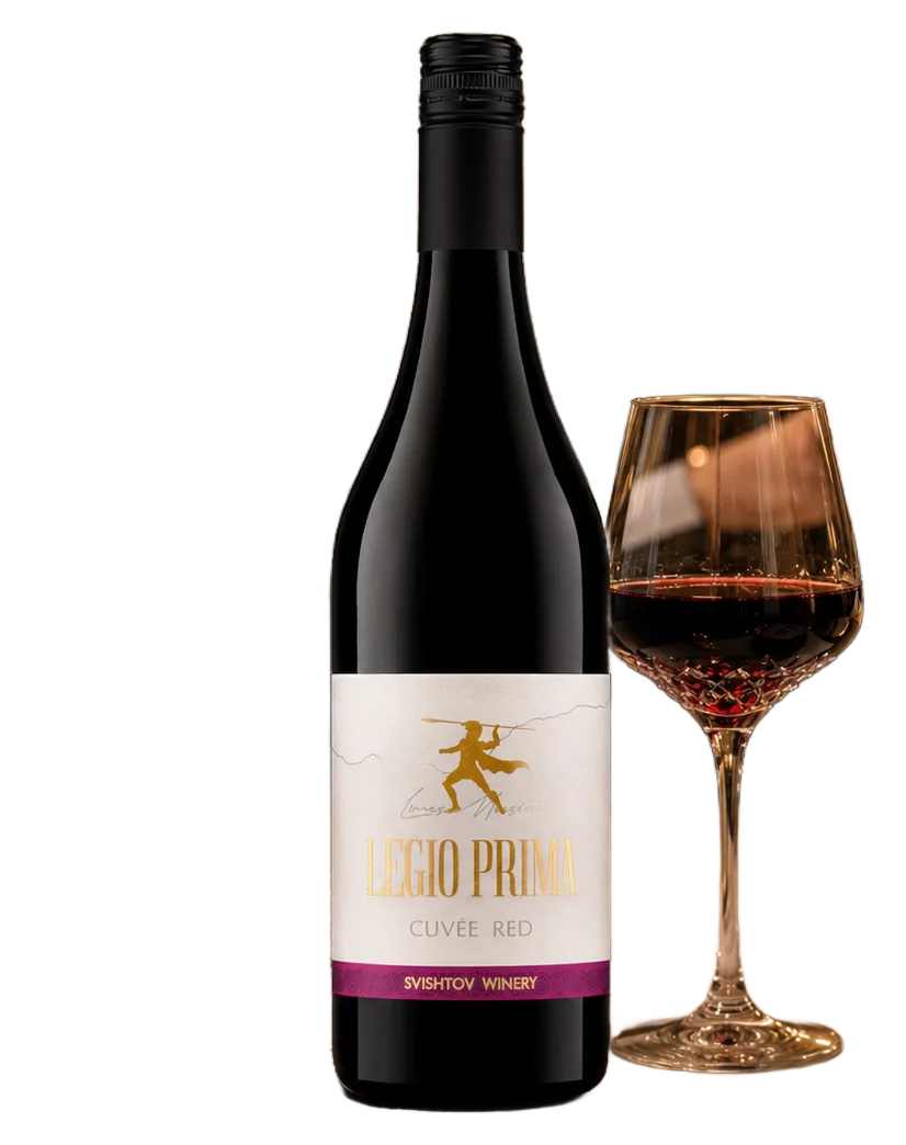 Legio Prima Pinot Noir, Merlot & Gamza