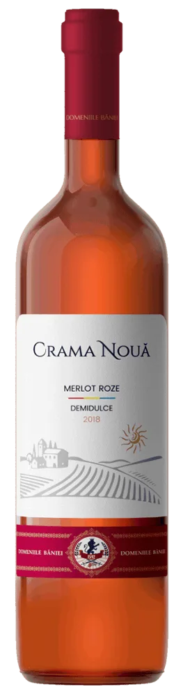 Crama Nouă Merlot Roze