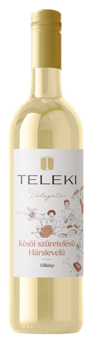 TELEKI Válogatás Villányi Késői Szüretelésű Hárslevelű