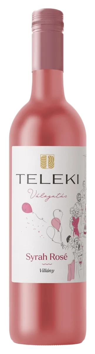 TELEKI Válogatás Villányi Syrah Rosé